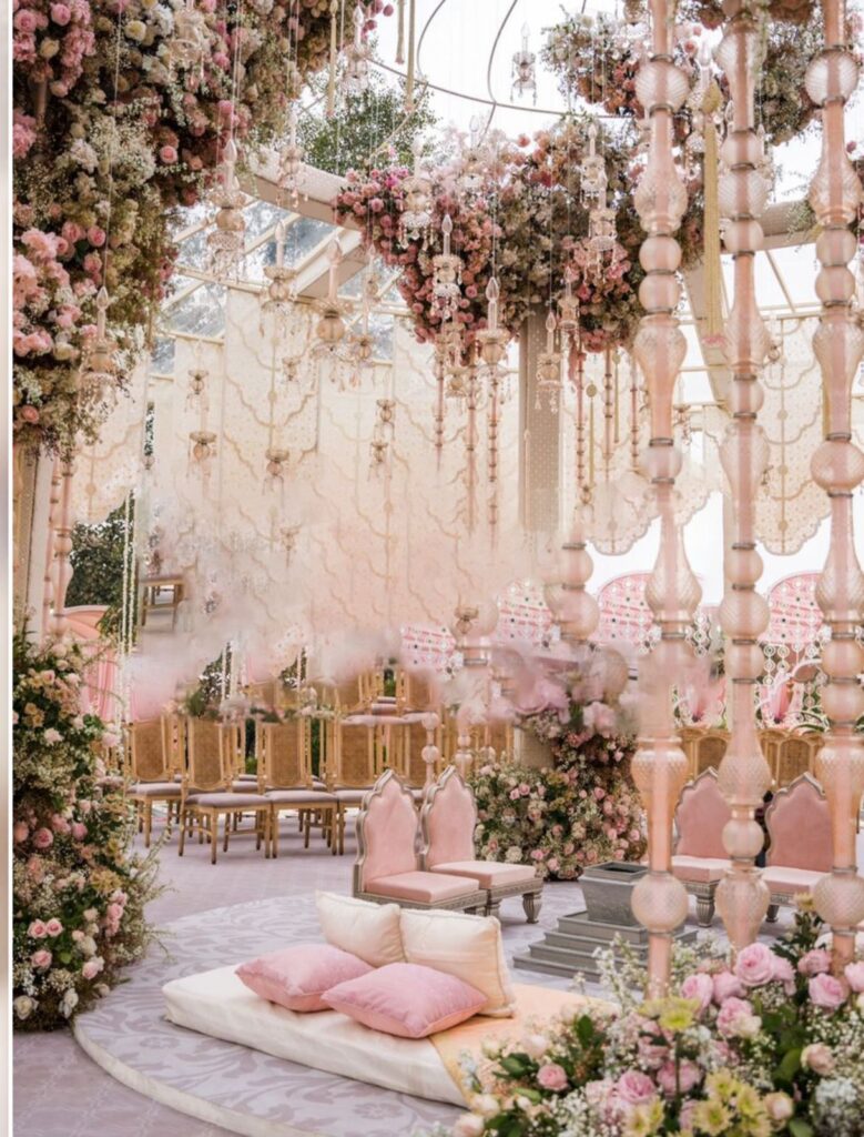 Floral decor theme