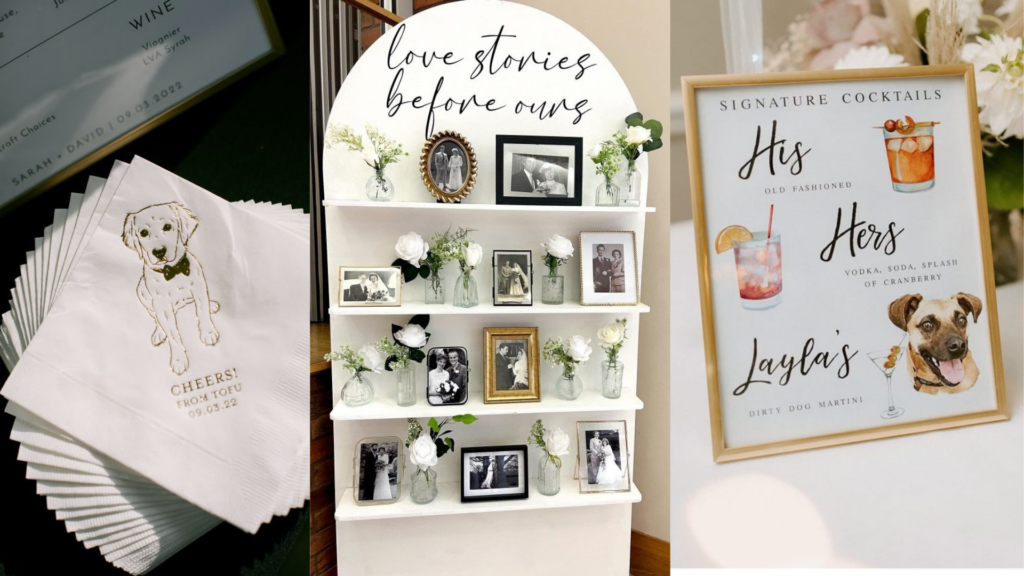 Family pictures as decor
