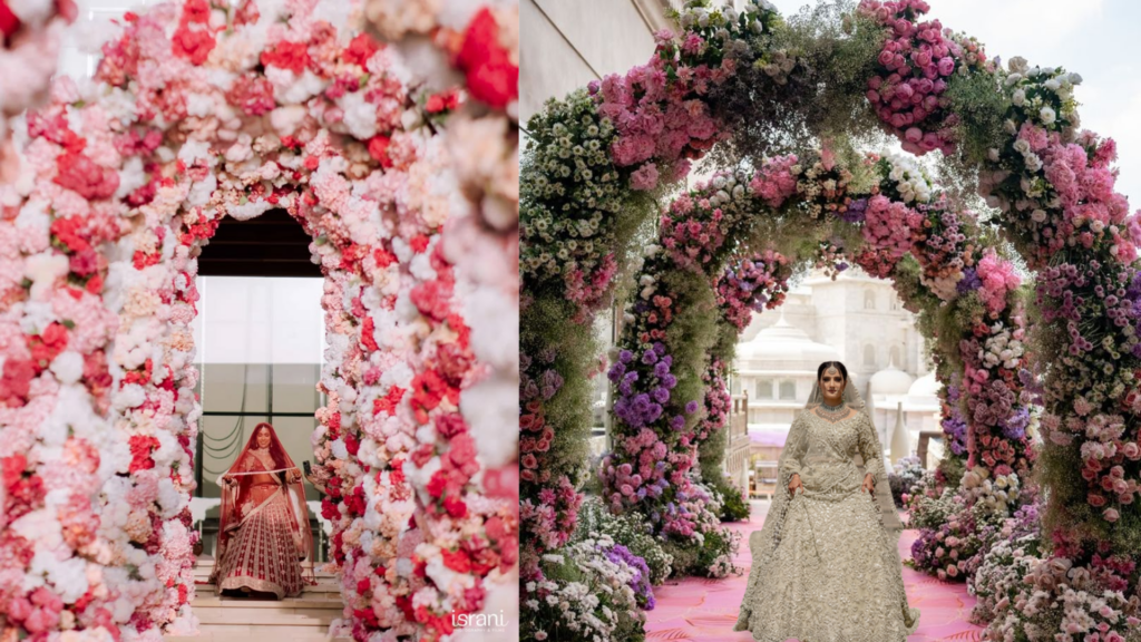 Floral Arch Entry
