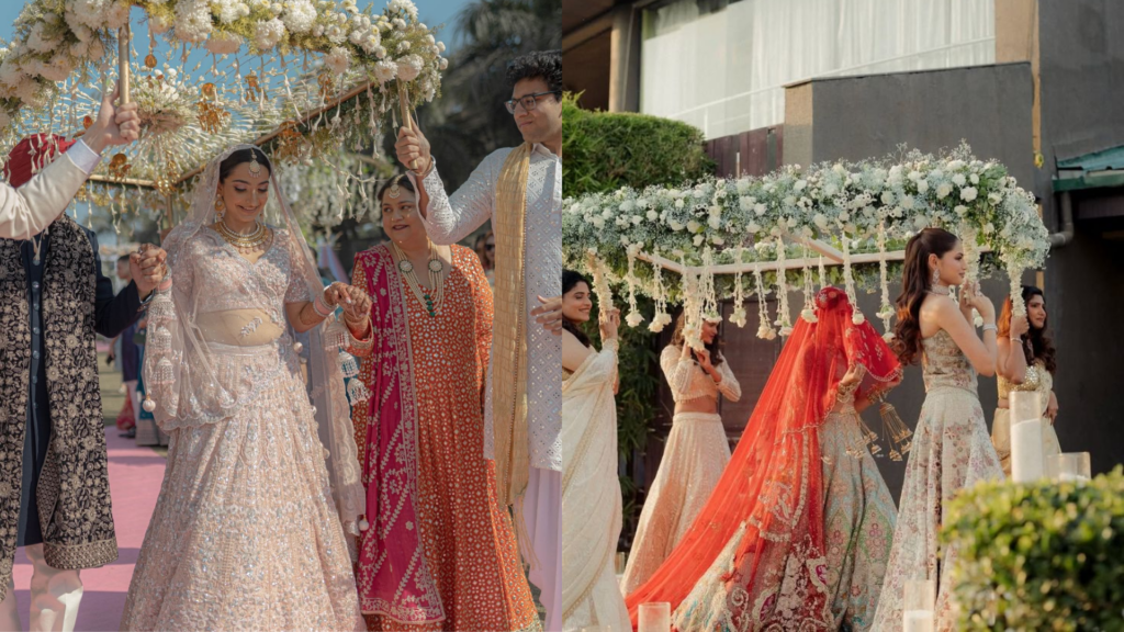 Floral Bridal entry