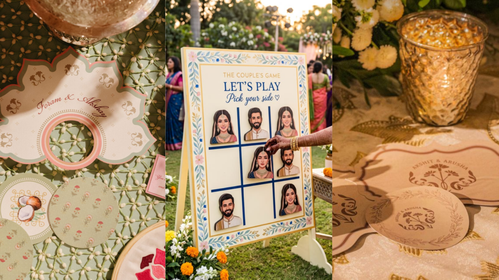 interactive wedding decor
